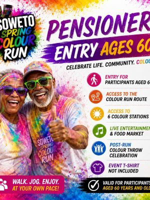 Pensioners  Entry – ages 60 +